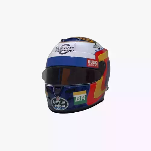 Sainz helmet 2019