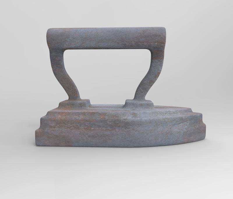 Vintage Iron 3D model_3
