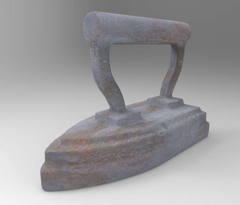 Vintage Iron 3D model_4