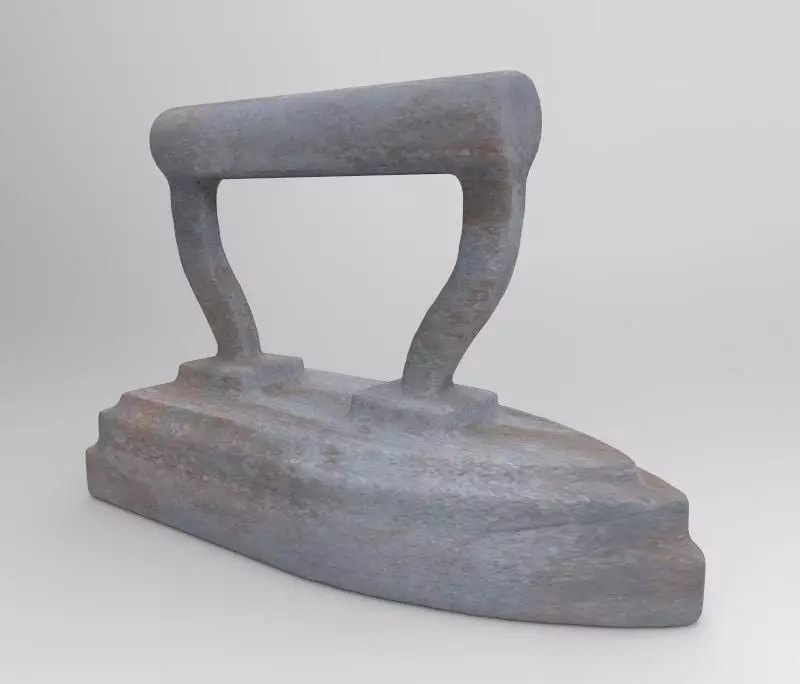 Vintage Iron 3D model_0