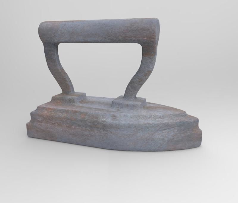 Vintage Iron 3D model_2