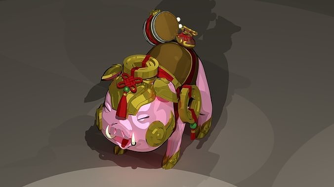 Sejuani Firecracker Bristle only 3D model