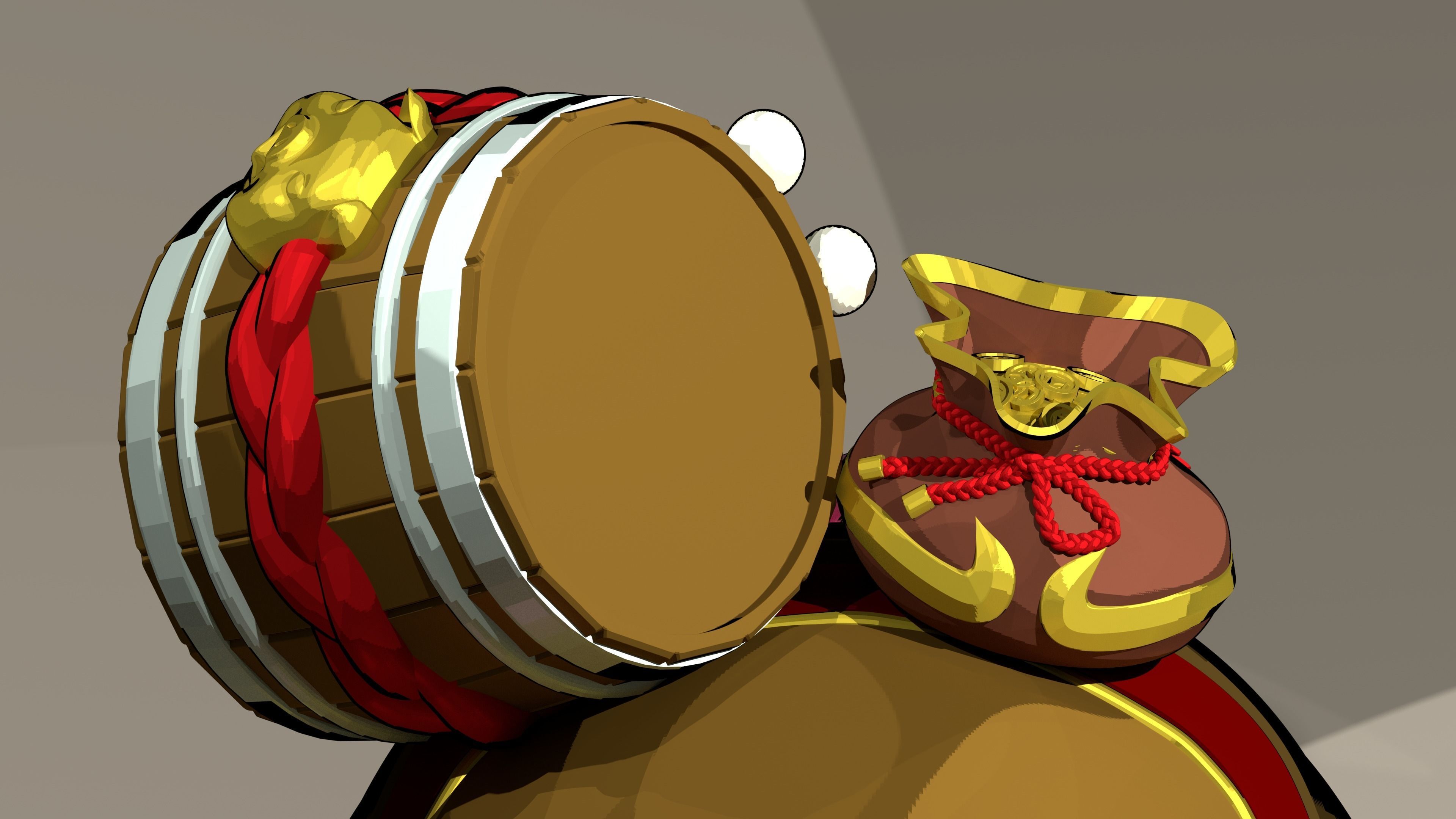 Sejuani Firecracker Bristle only 3D model_5