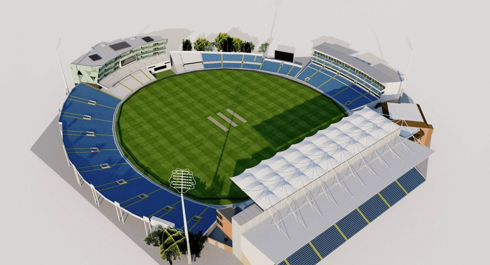 Headingley Cricket Ground - Leeds Updated 2024 3D model_3