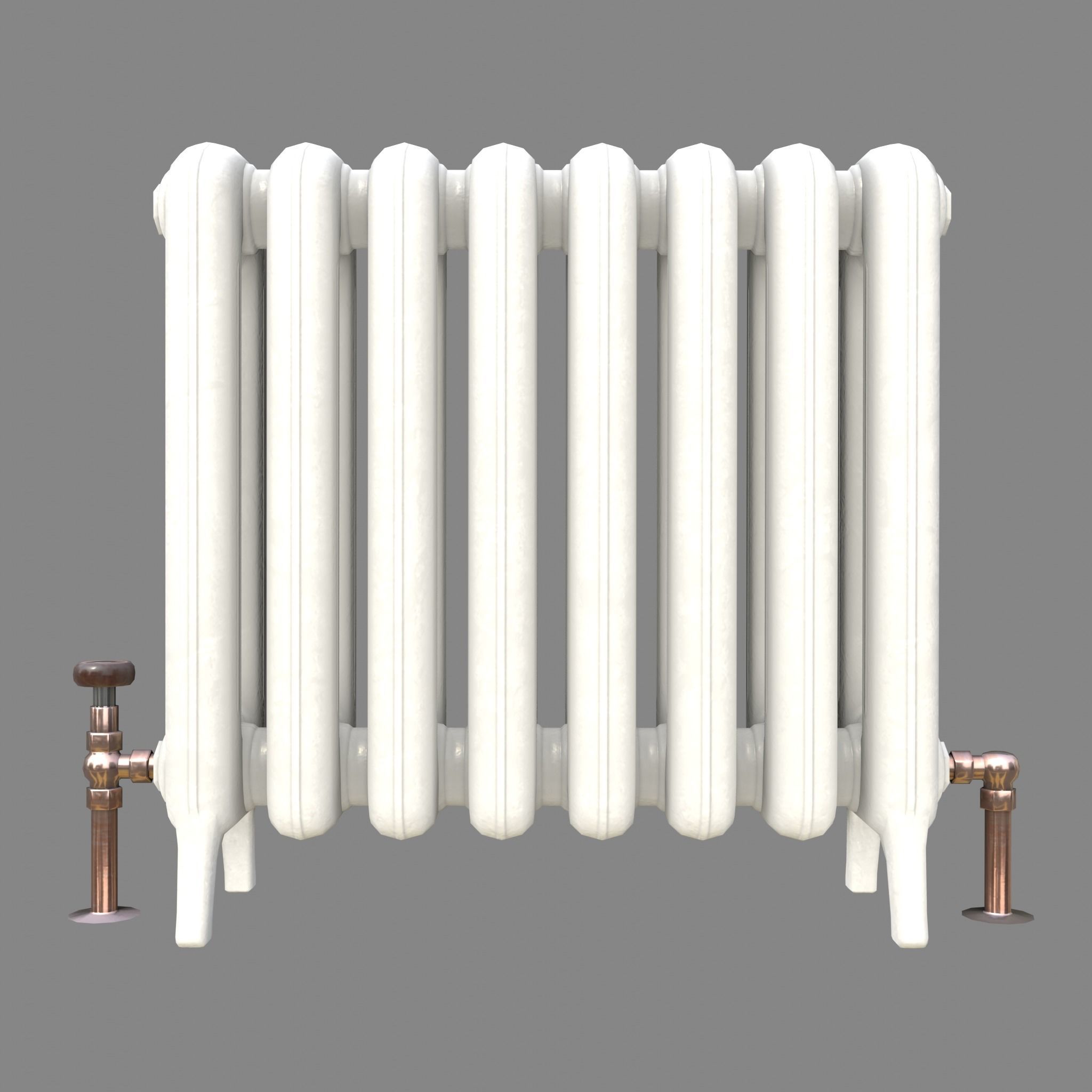 Game-ready radiator- 3 different materials 3D Model Collection_19