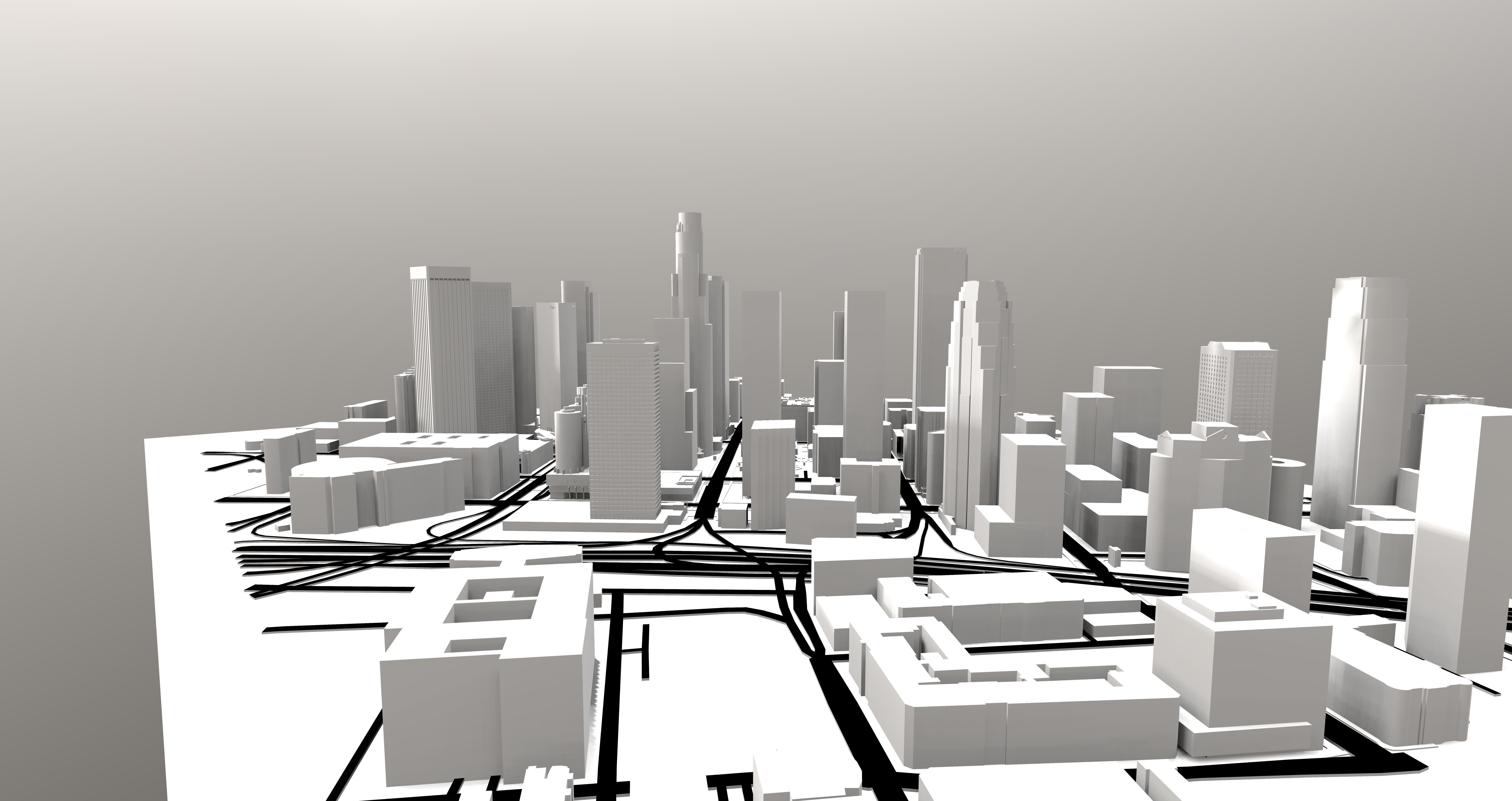Downtown Los Angeles 3D model_7