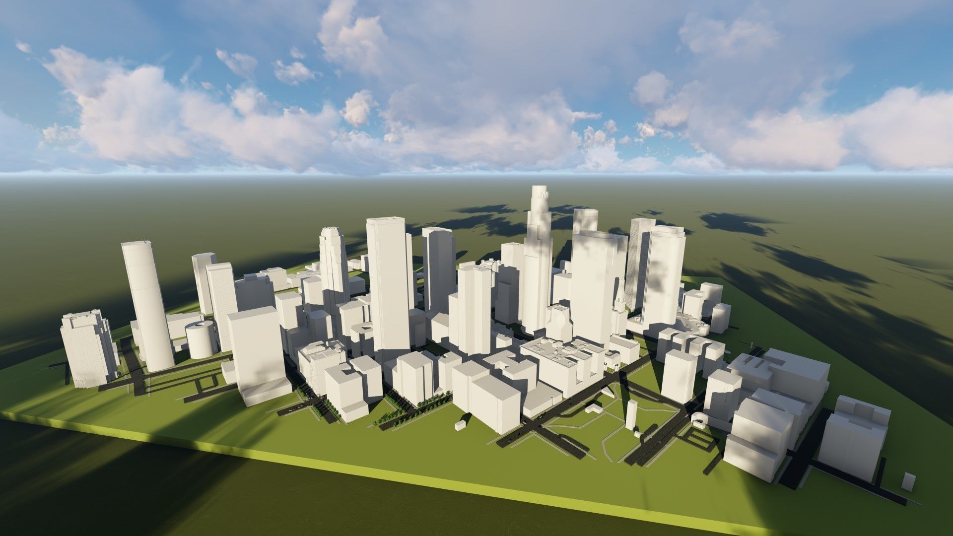 Downtown Los Angeles 3D model_16