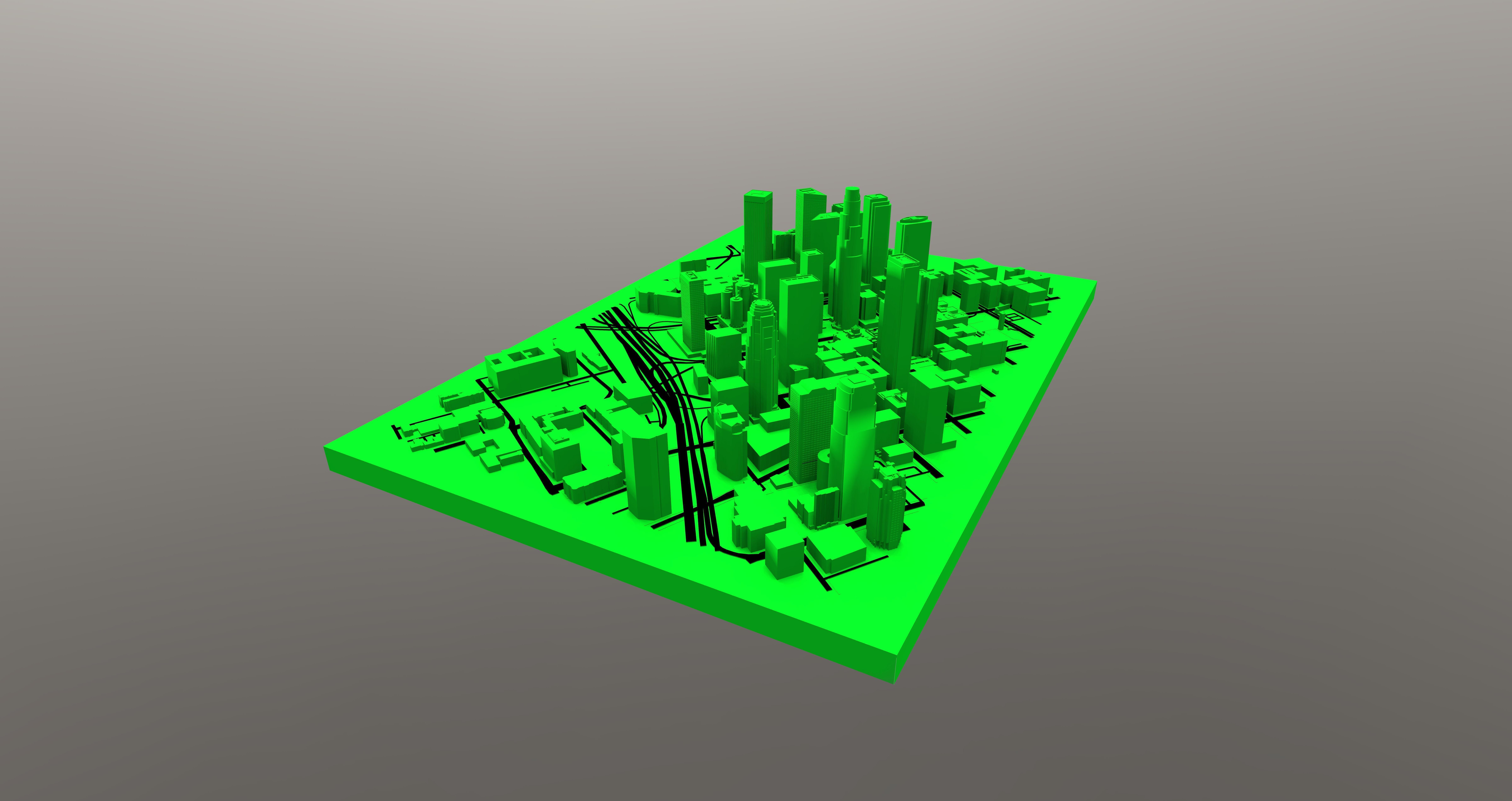 Downtown Los Angeles 3D model_13