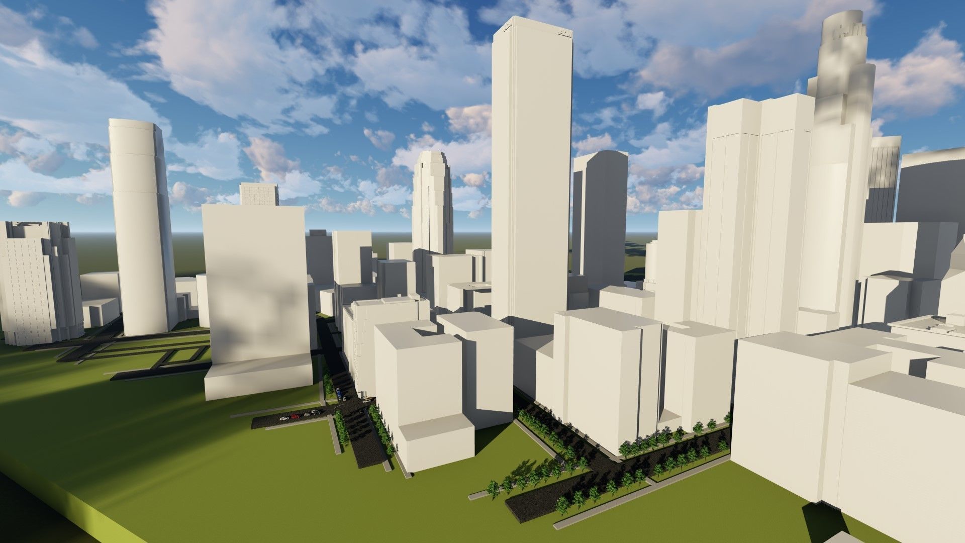 Downtown Los Angeles 3D model_15