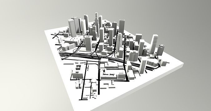 Downtown Los Angeles 3D model