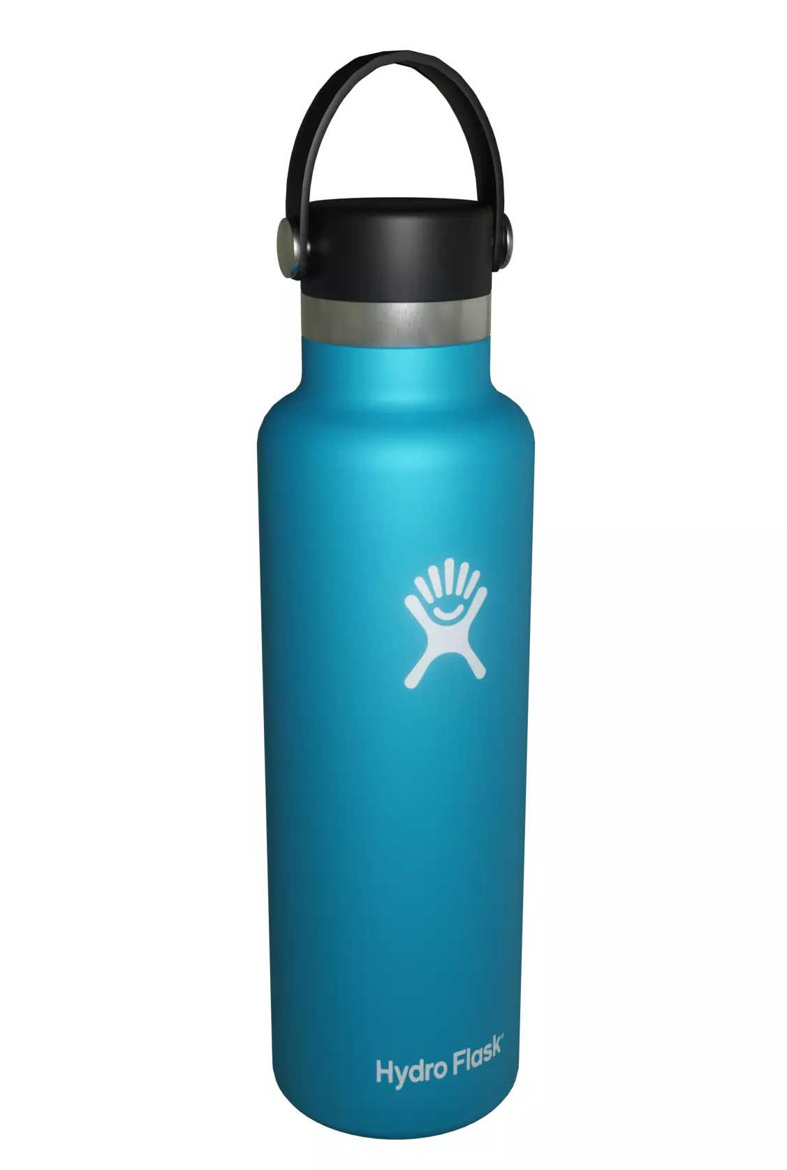 21 oz Standard Mouth Hydro Flask Low-poly 3D model_0
