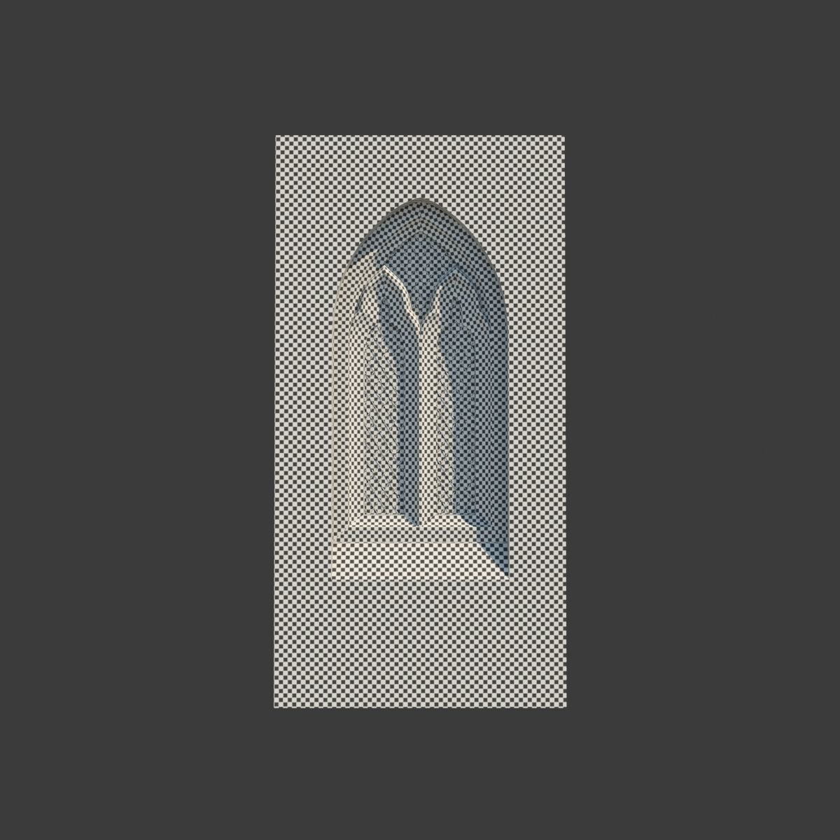 Medieval Gothic Window 06 3D model_4