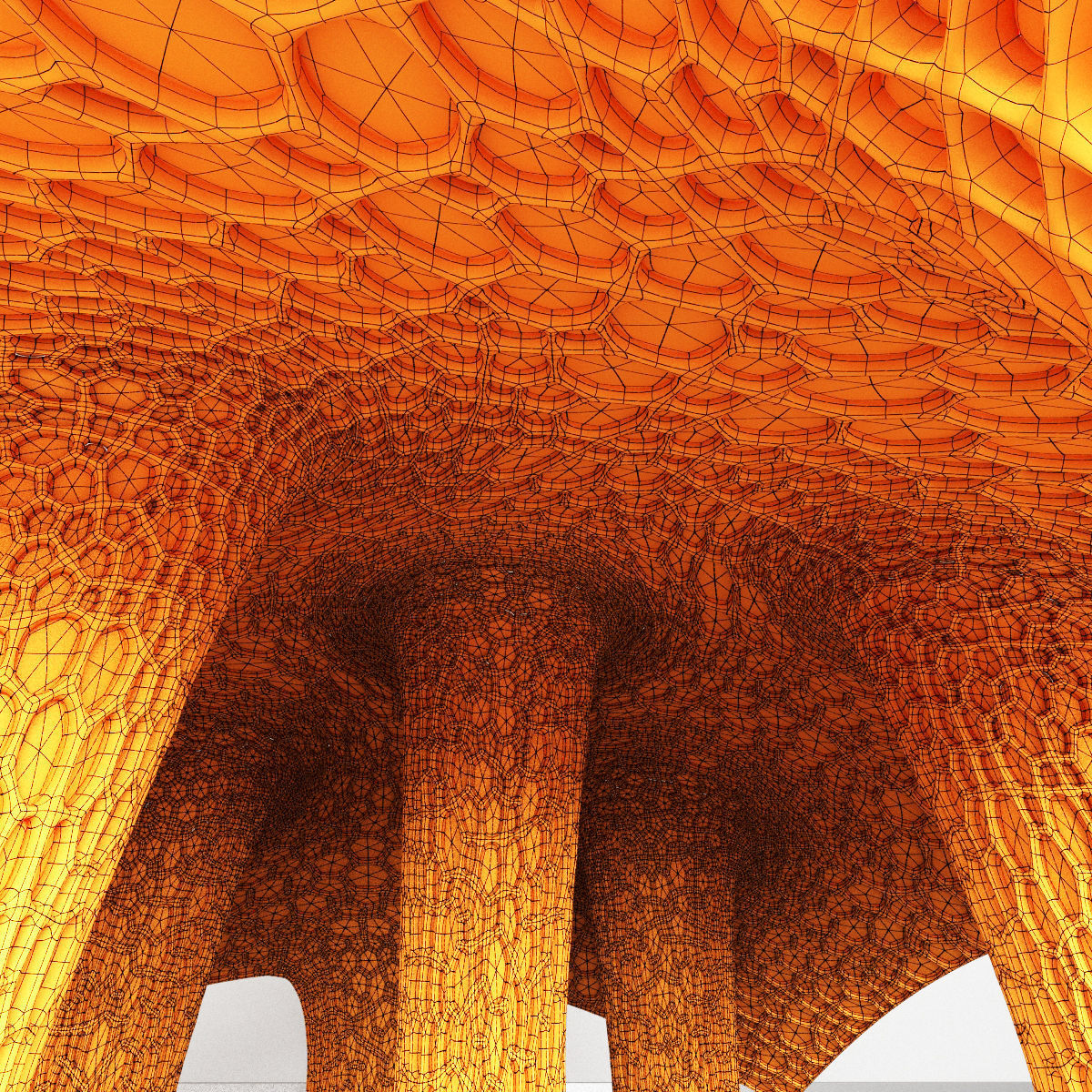 Biomica cell oval cage 3D model_4