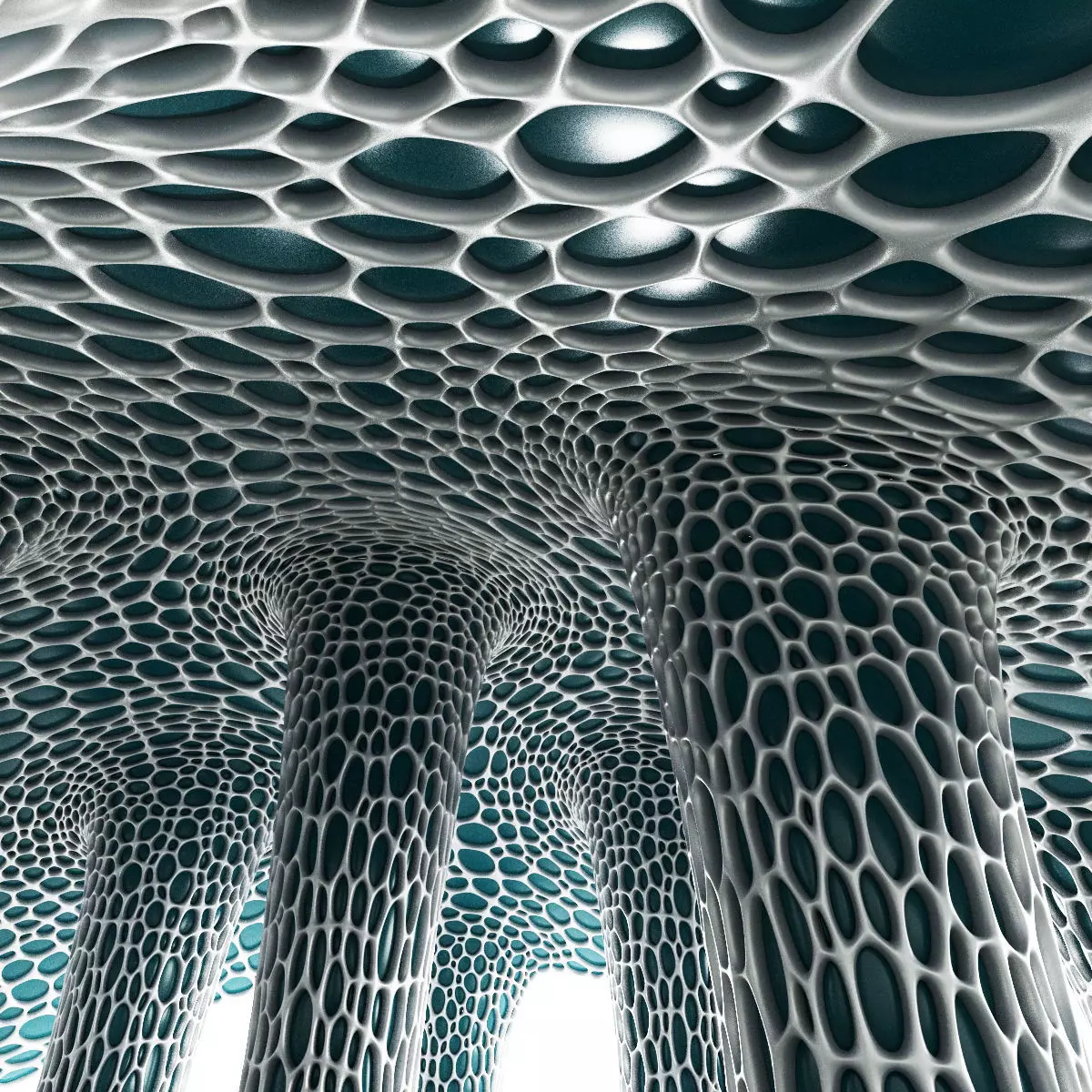 Biomica cell oval cage 3D model_0