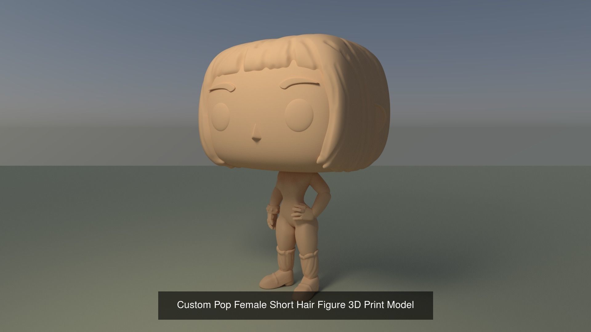 4x3 Promo Pack 1 - Custom Pop 3D Printable Models DIY 3D Model Collection_7