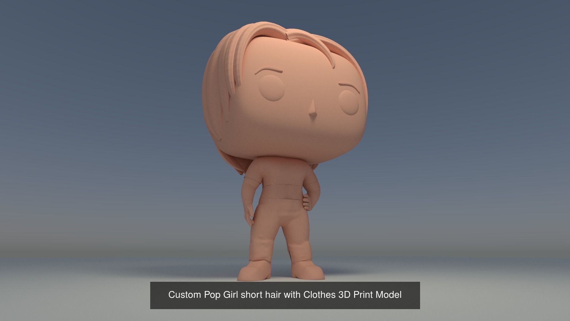 4x3 Promo Pack 3 - Custom Pop 3D Printable Models DIY 3D Model Collection_8