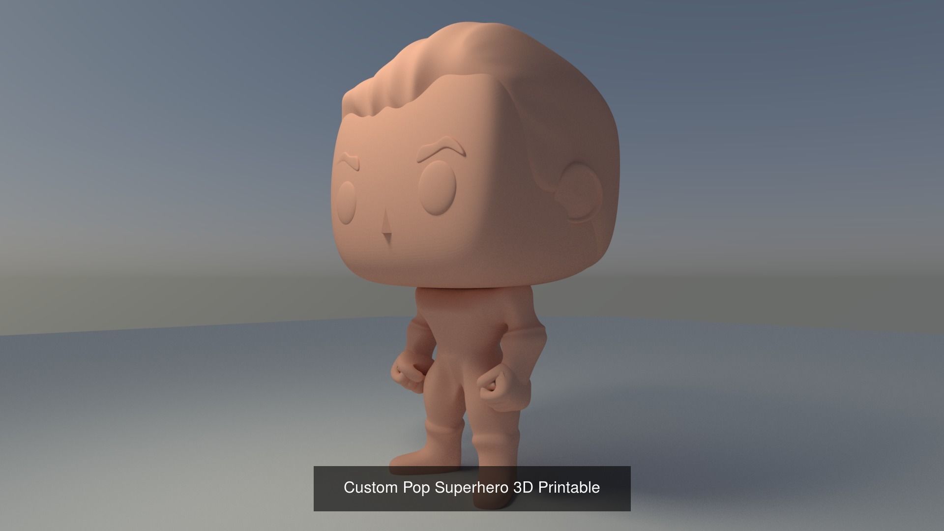 4x3 Promo Pack 3 - Custom Pop 3D Printable Models DIY 3D Model Collection_5