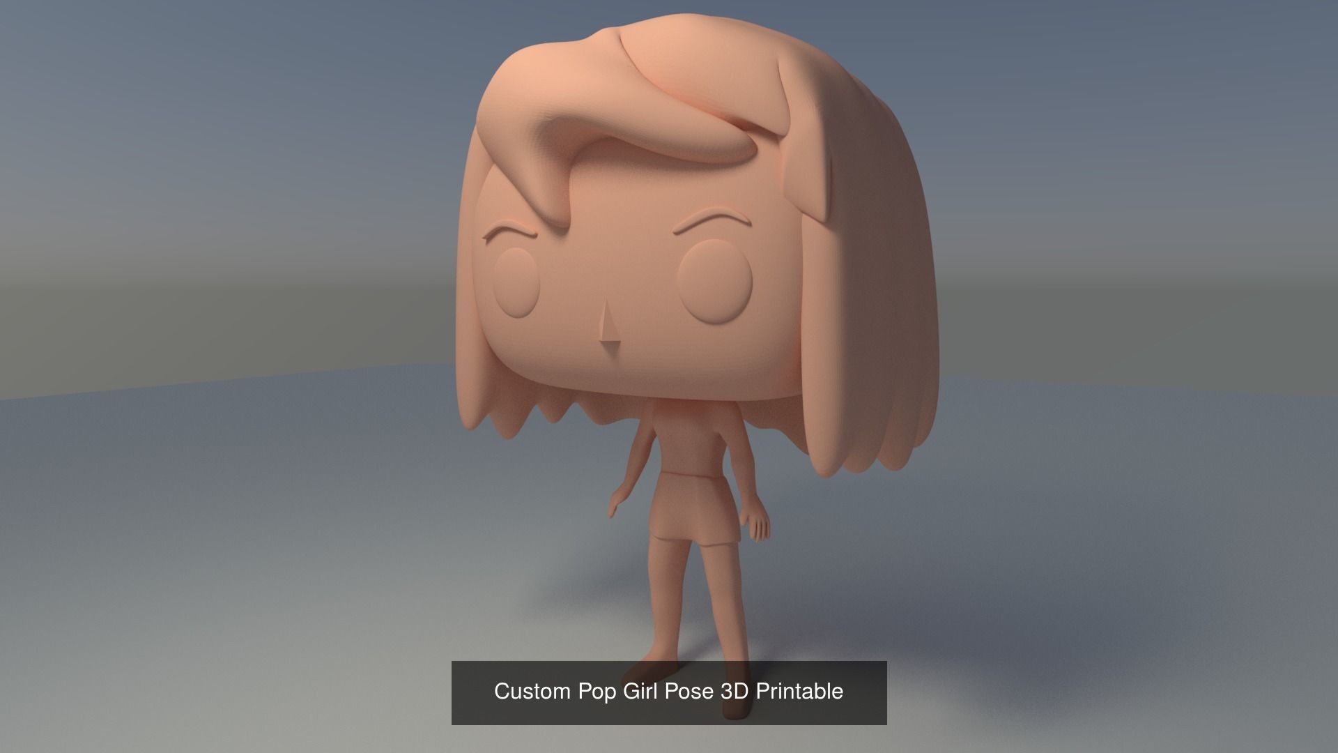 4x3 Promo Pack 3 - Custom Pop 3D Printable Models DIY 3D Model Collection_6