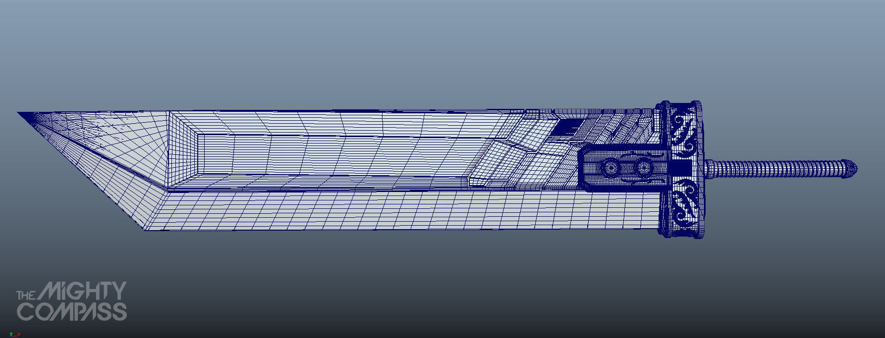 Final Fantasy - Buster Sword 3D model_18