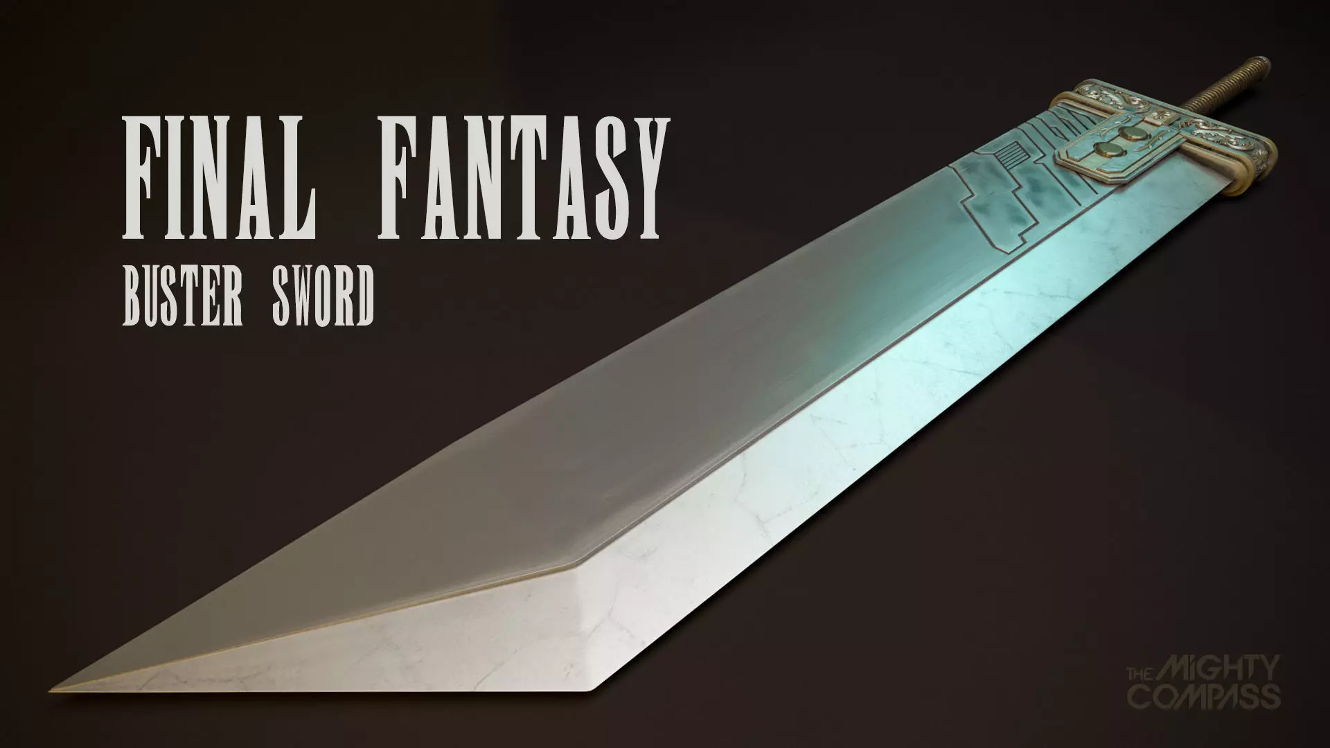 Final Fantasy - Buster Sword 3D model_0