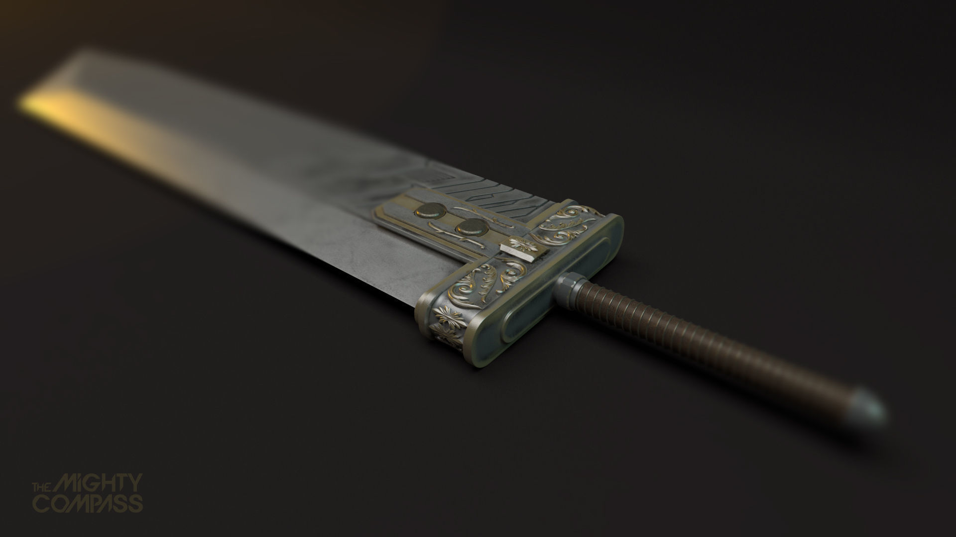 Final Fantasy - Buster Sword 3D model_8