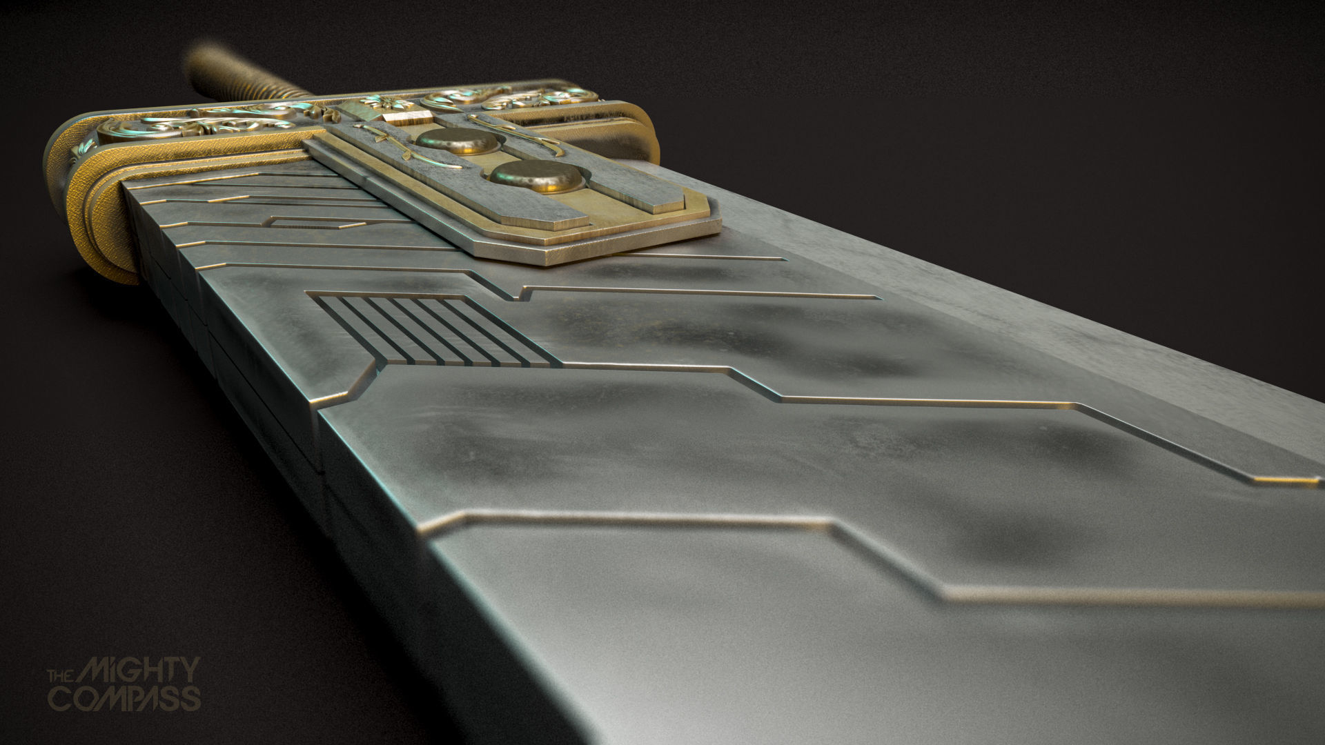 Final Fantasy - Buster Sword 3D model_13