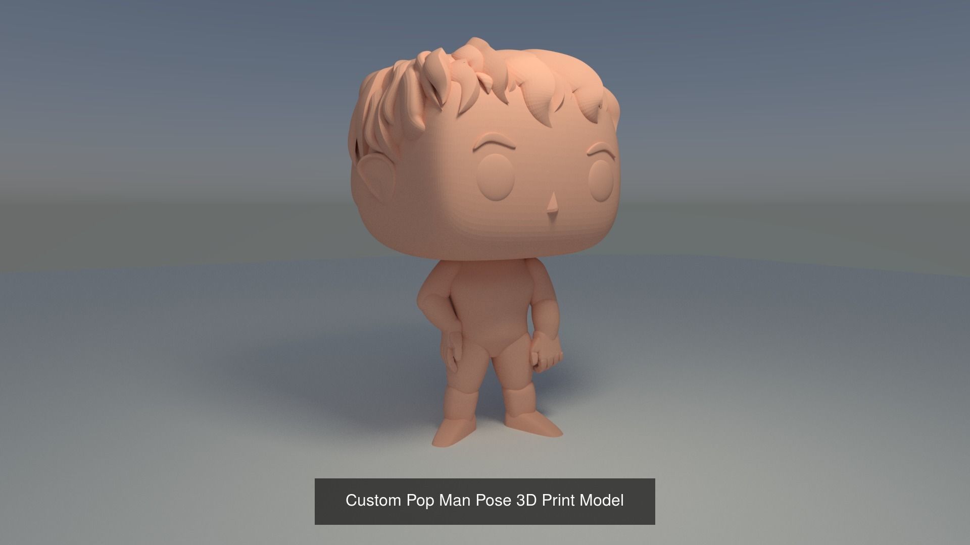 4x3 Promo Pack 5 - Custom Pop 3D Printable Models DIY 3D Model Collection_6