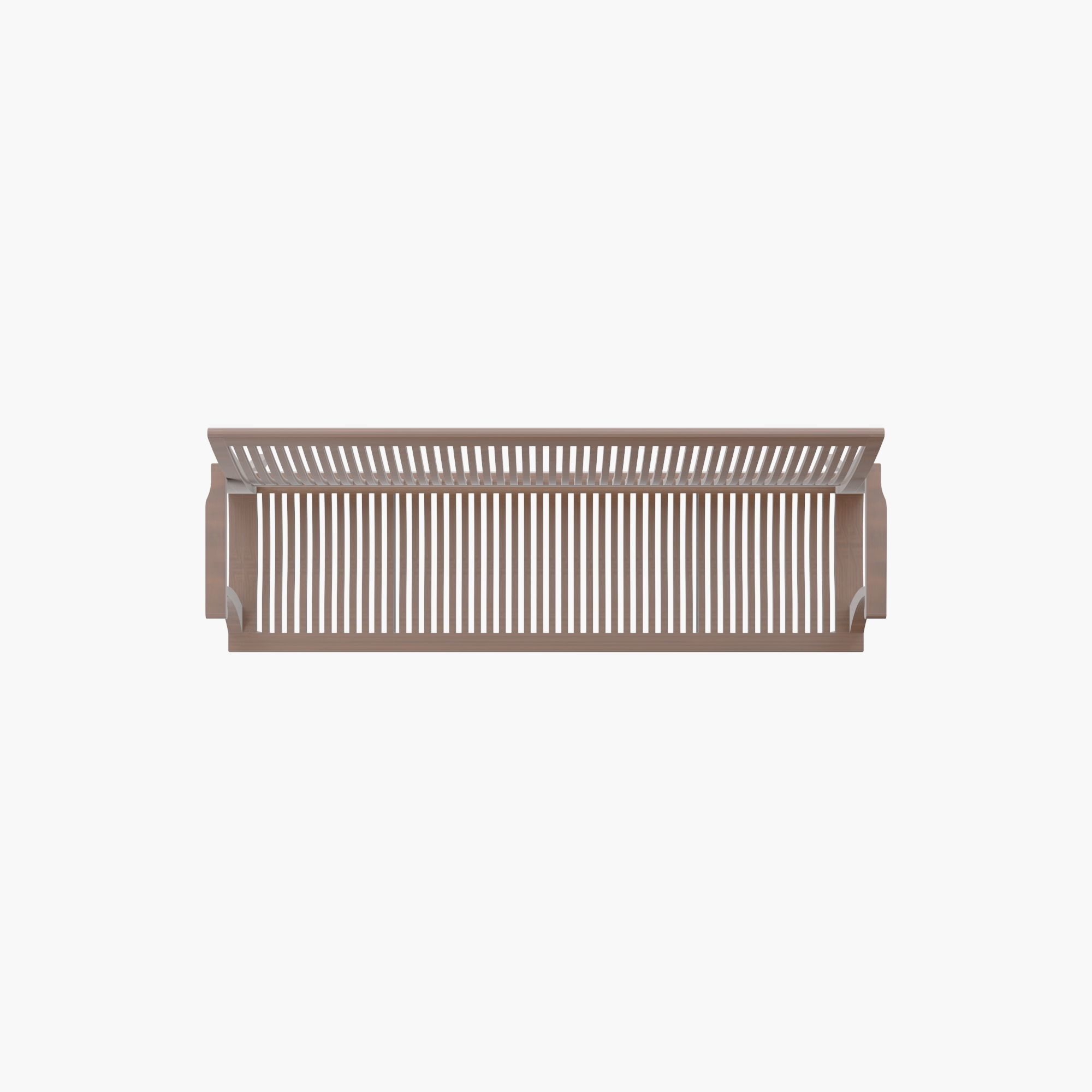 Outdoor Bench 3D model_3