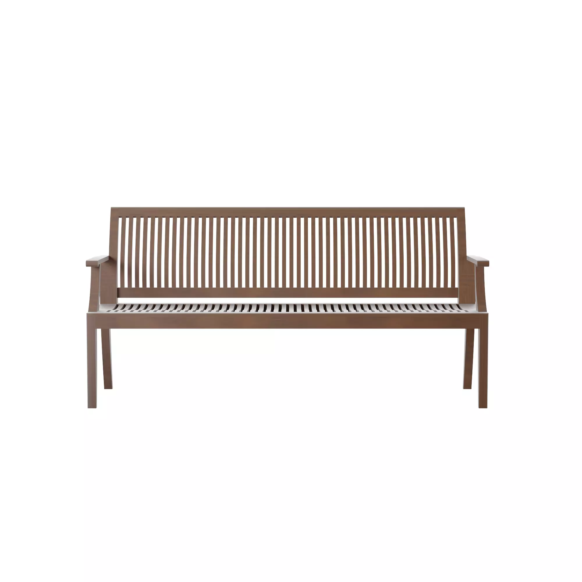 Outdoor Bench 3D model_0