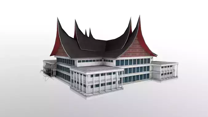 DPRD Padang office building indonesian