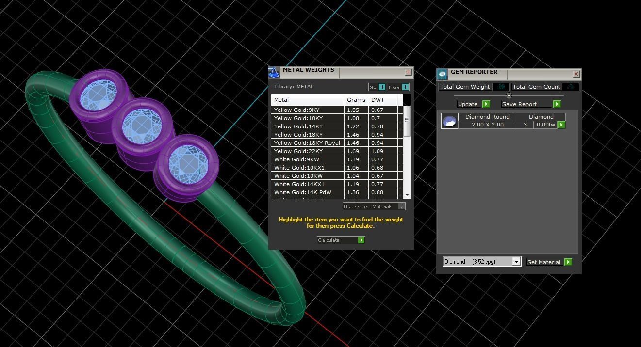 Women solitaire ring 3dm stl render detail 3D print model_9