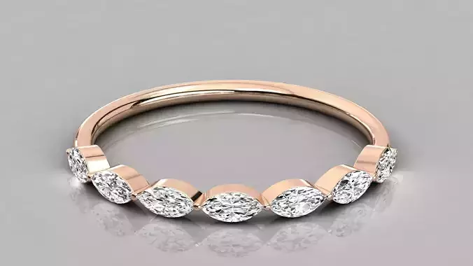 Women solitaire ring 3dm stl render detail 