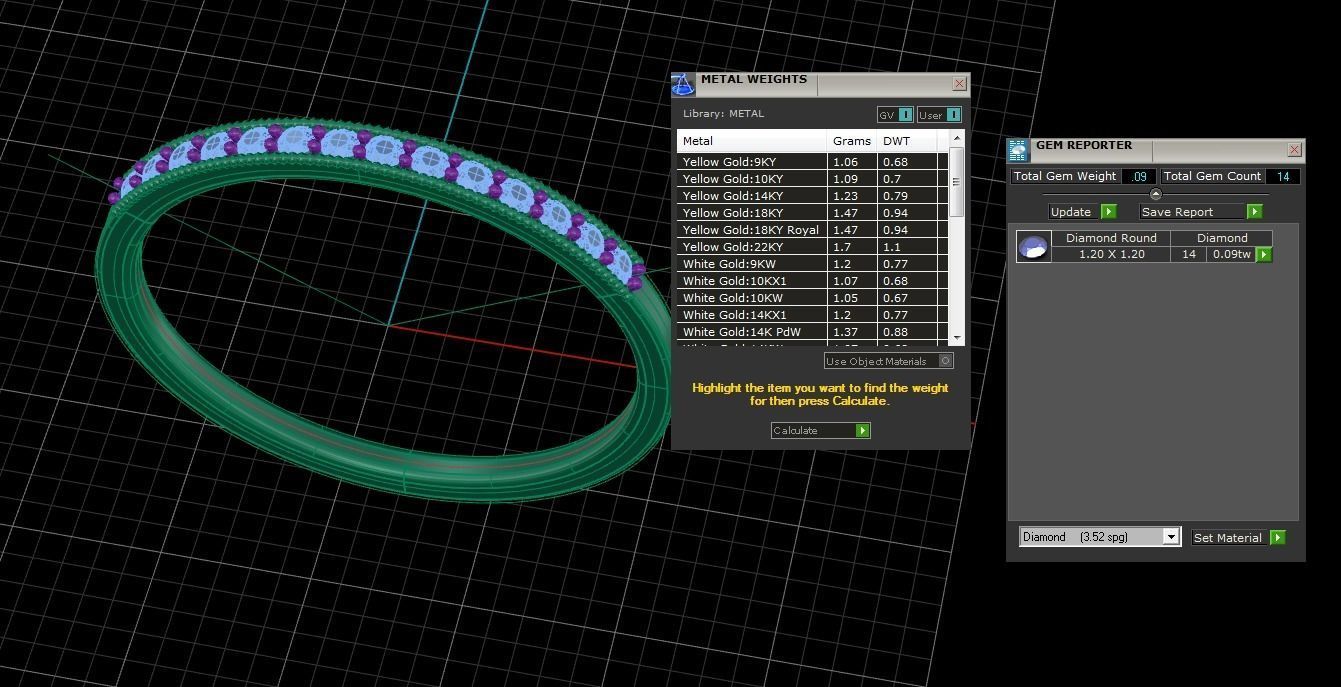 Women solitaire ring 3dm render detail  3D print model_9