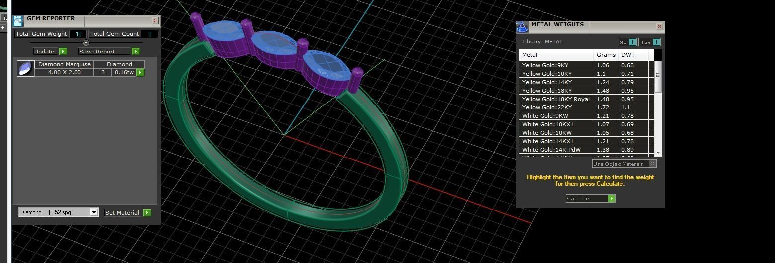 Women solitaire ring 3dm stl render detail  3D print model_9