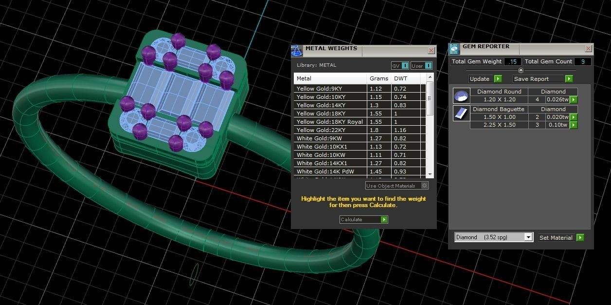 Women solitaire ring 3dm stl render detail  3D print model_9