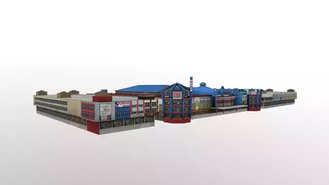 Mall Building Pontianak Kalimantan indonesian