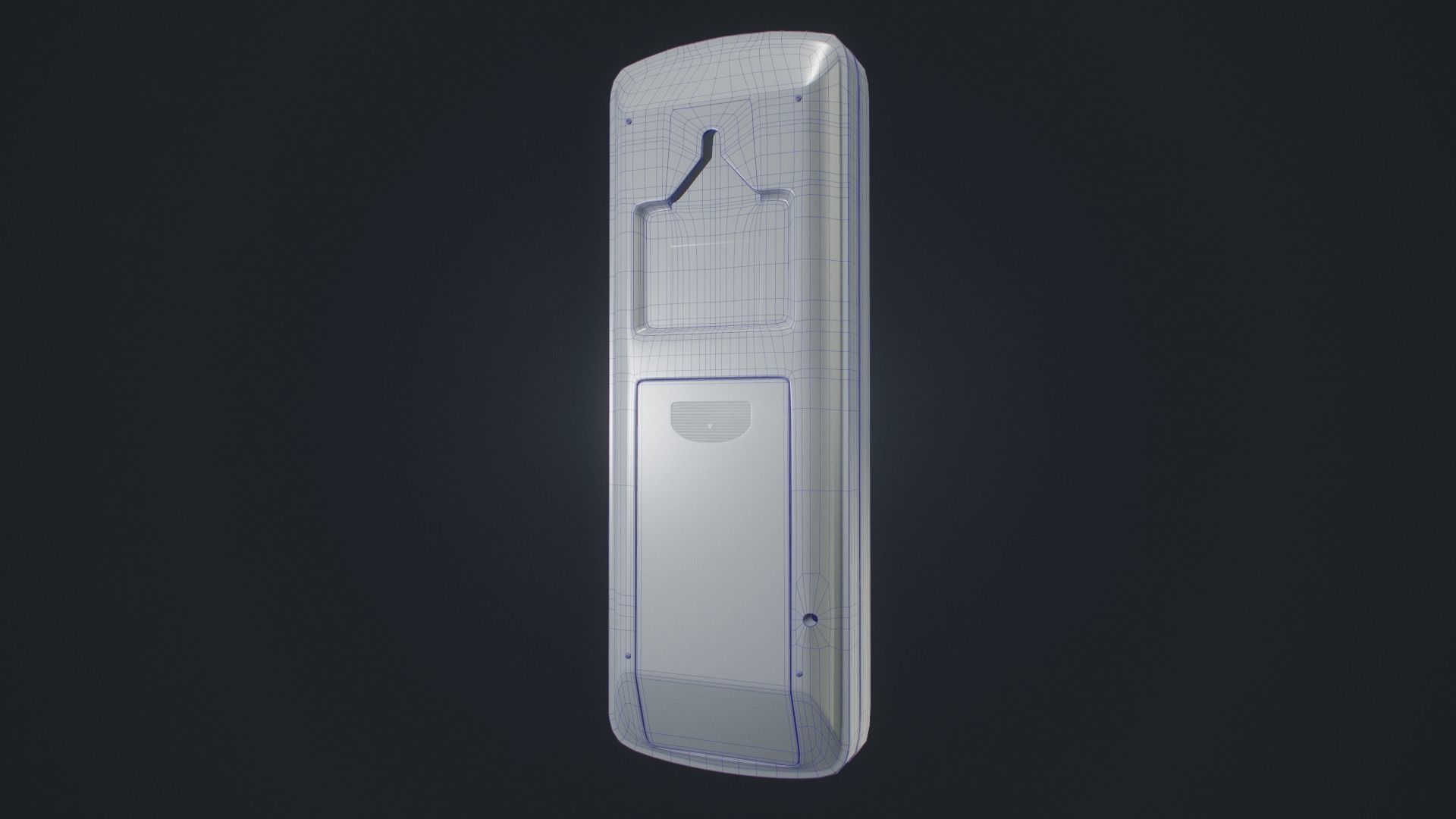 Daikin Air Conditioning Remote 3D model_6