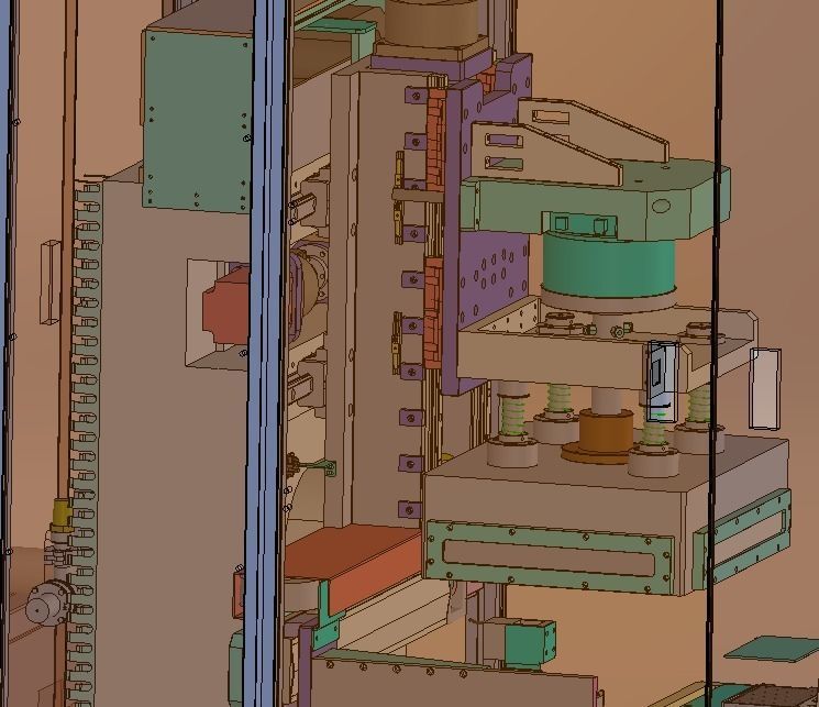 Combination of laminating machine 3D model_10