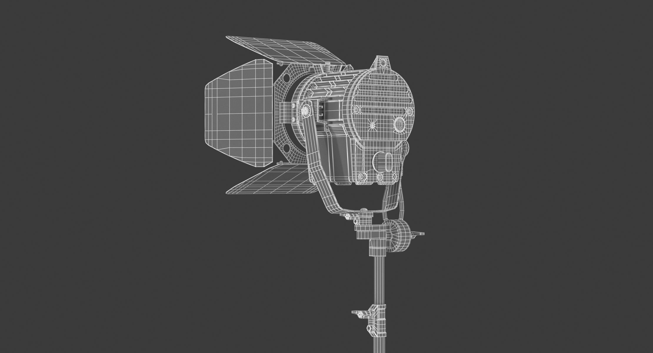 Arri Tungsten Junior 300 Plus 3D model_9