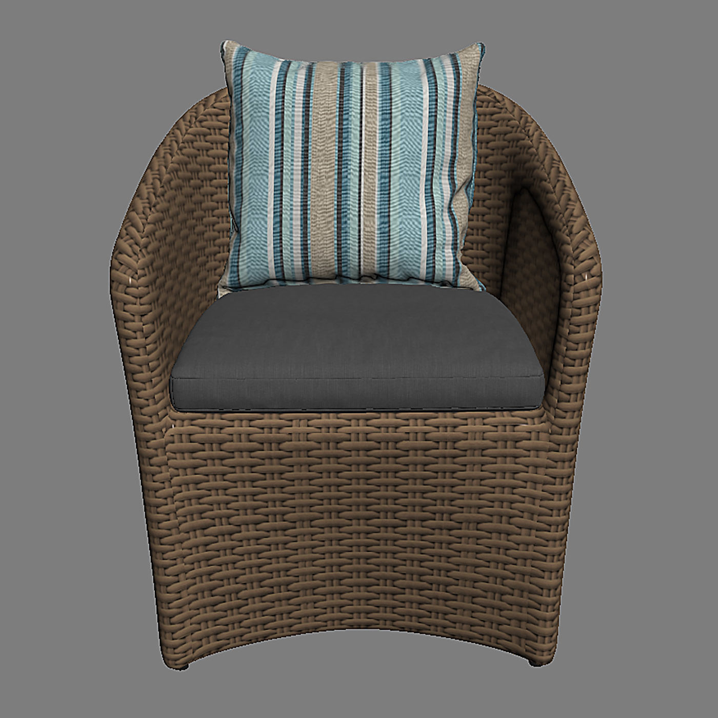 CAYMAN Outdoor Dining Chair 3D model_12