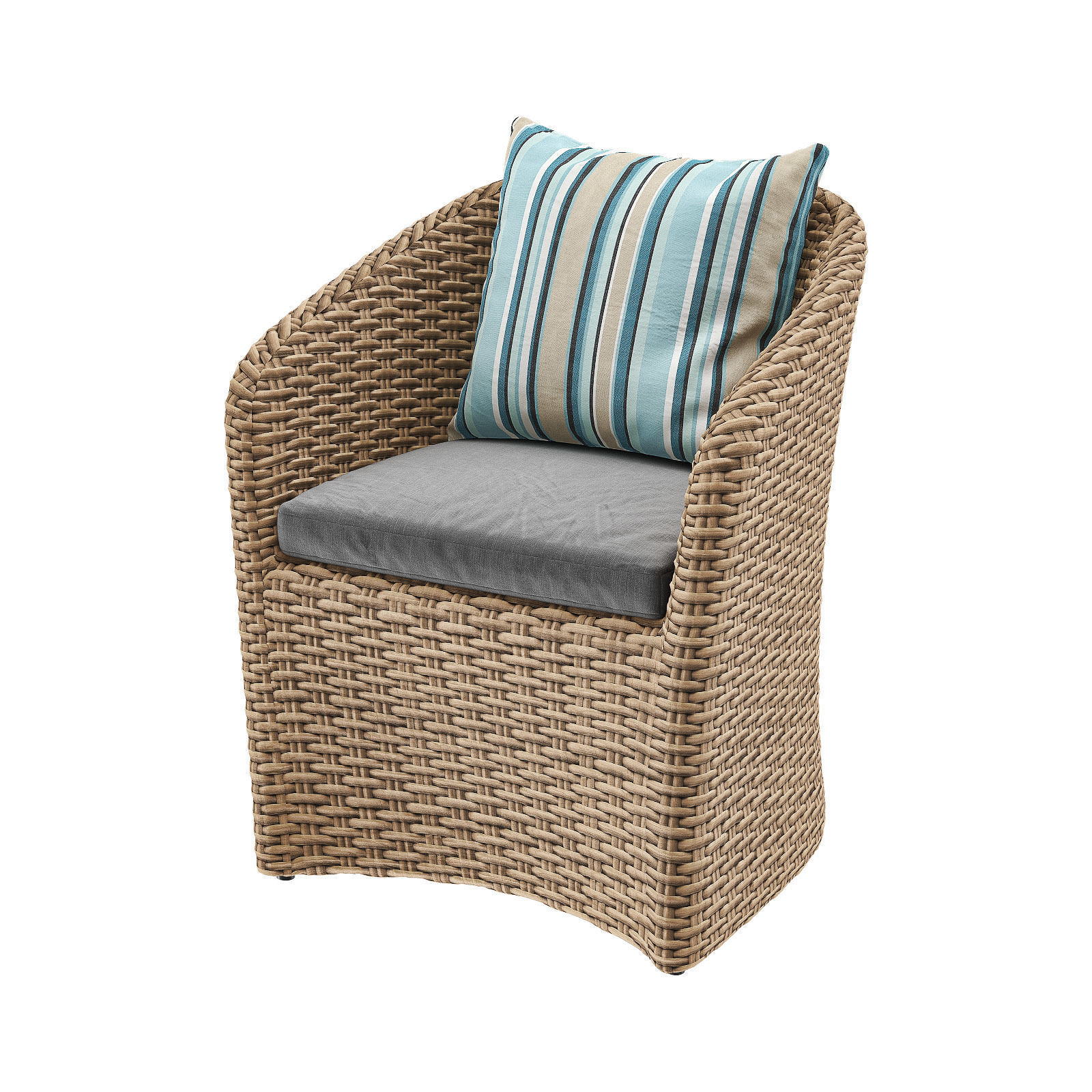 CAYMAN Outdoor Dining Chair 3D model_11