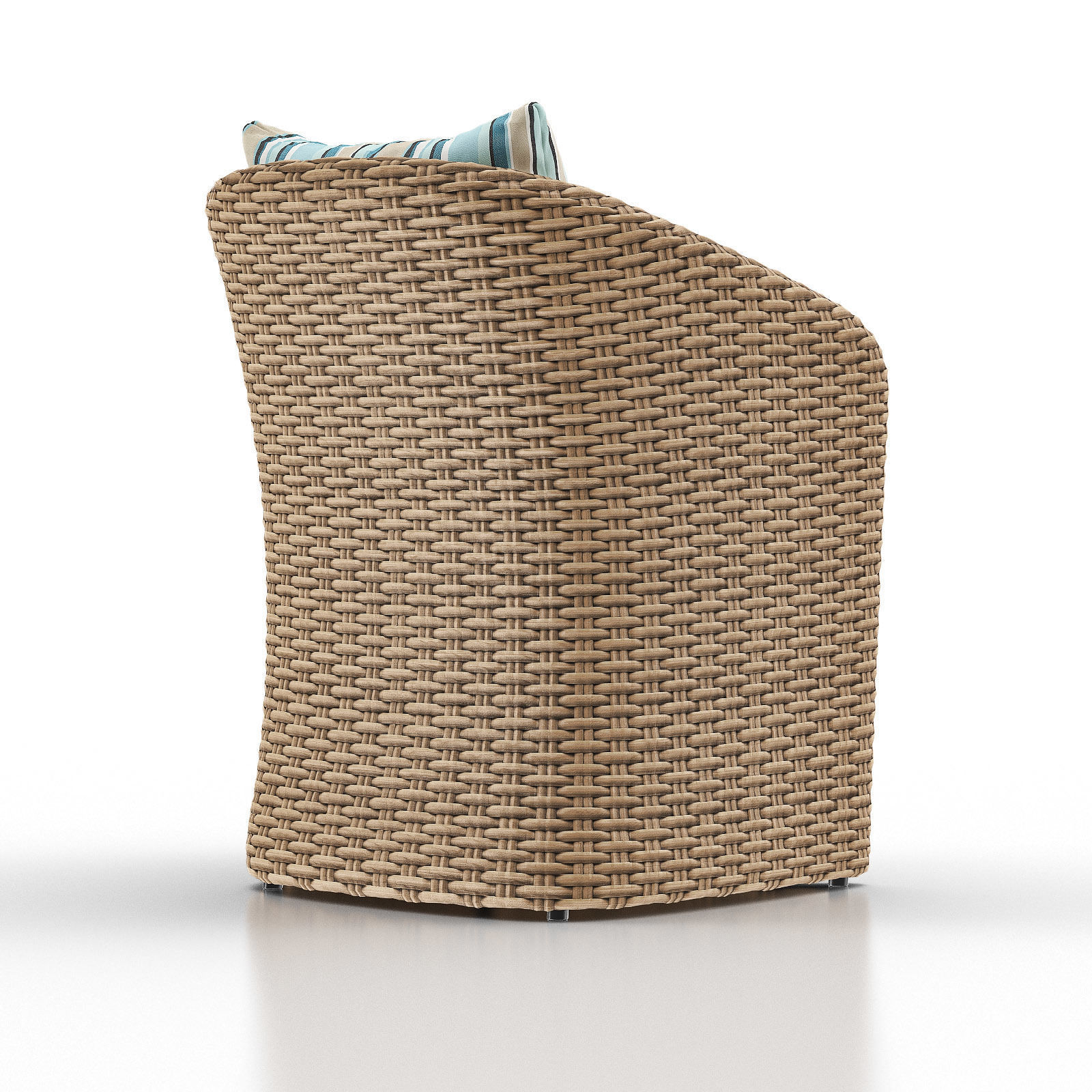 CAYMAN Outdoor Dining Chair 3D model_7