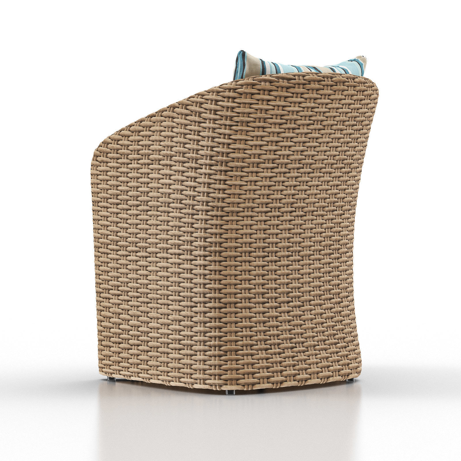 CAYMAN Outdoor Dining Chair 3D model_6