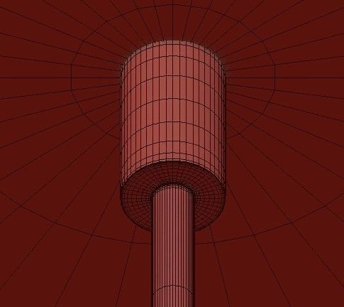 Elipse Collection pendant light with ball in middle 3D model_5