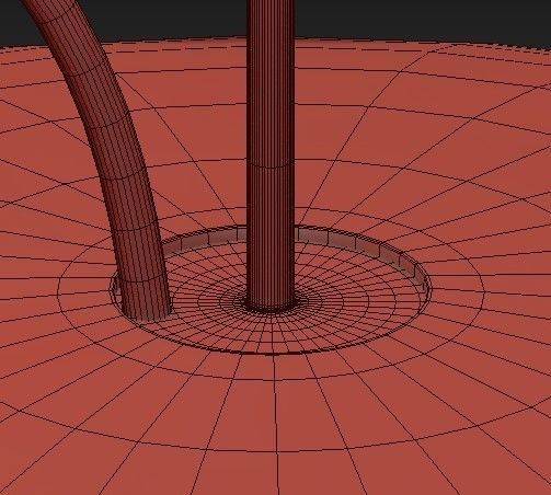 Elipse Collection pendant light with ball in middle 3D model_6