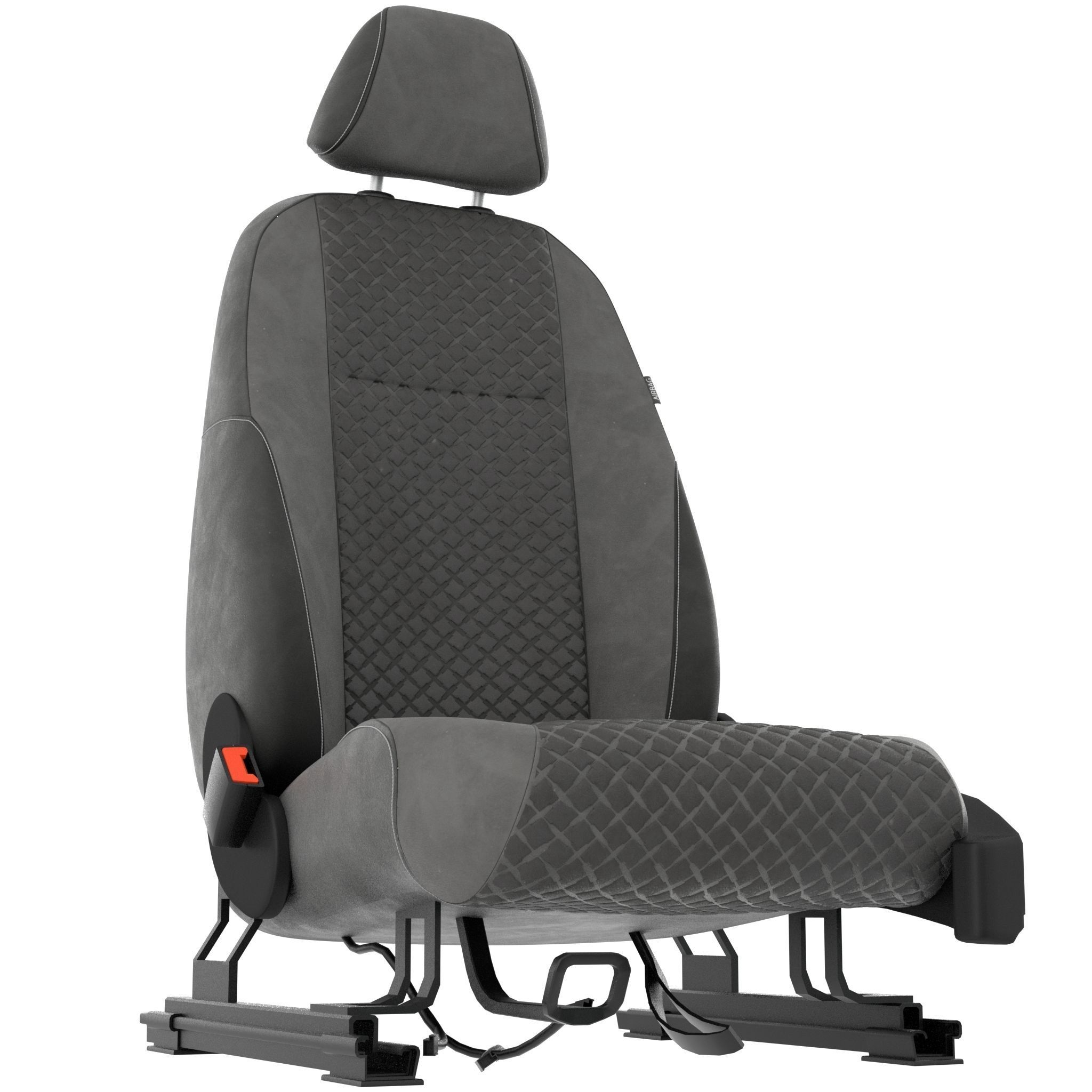 Car seat 3D model_5