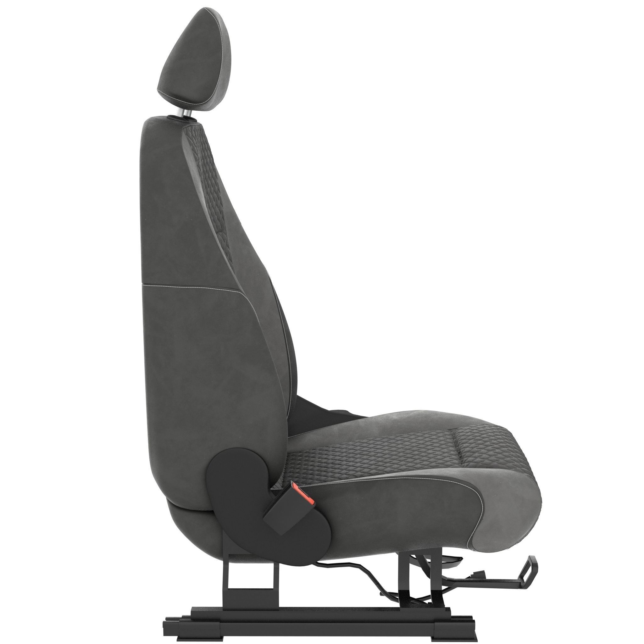 Car seat 3D model_4