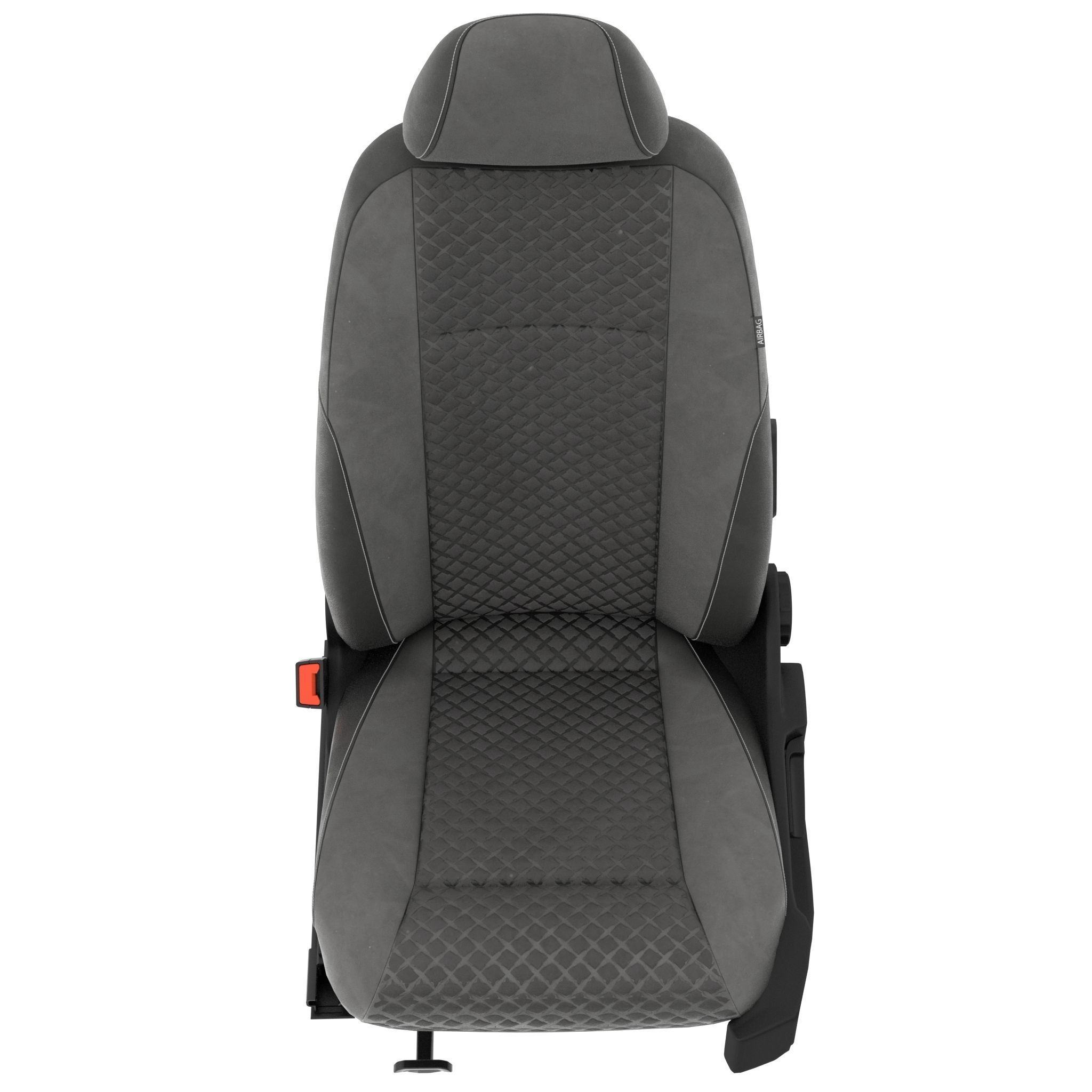 Car seat 3D model_2