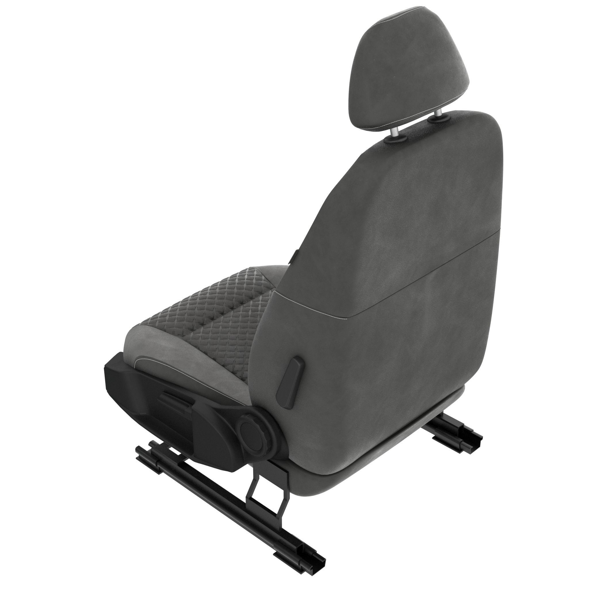 Car seat 3D model_3