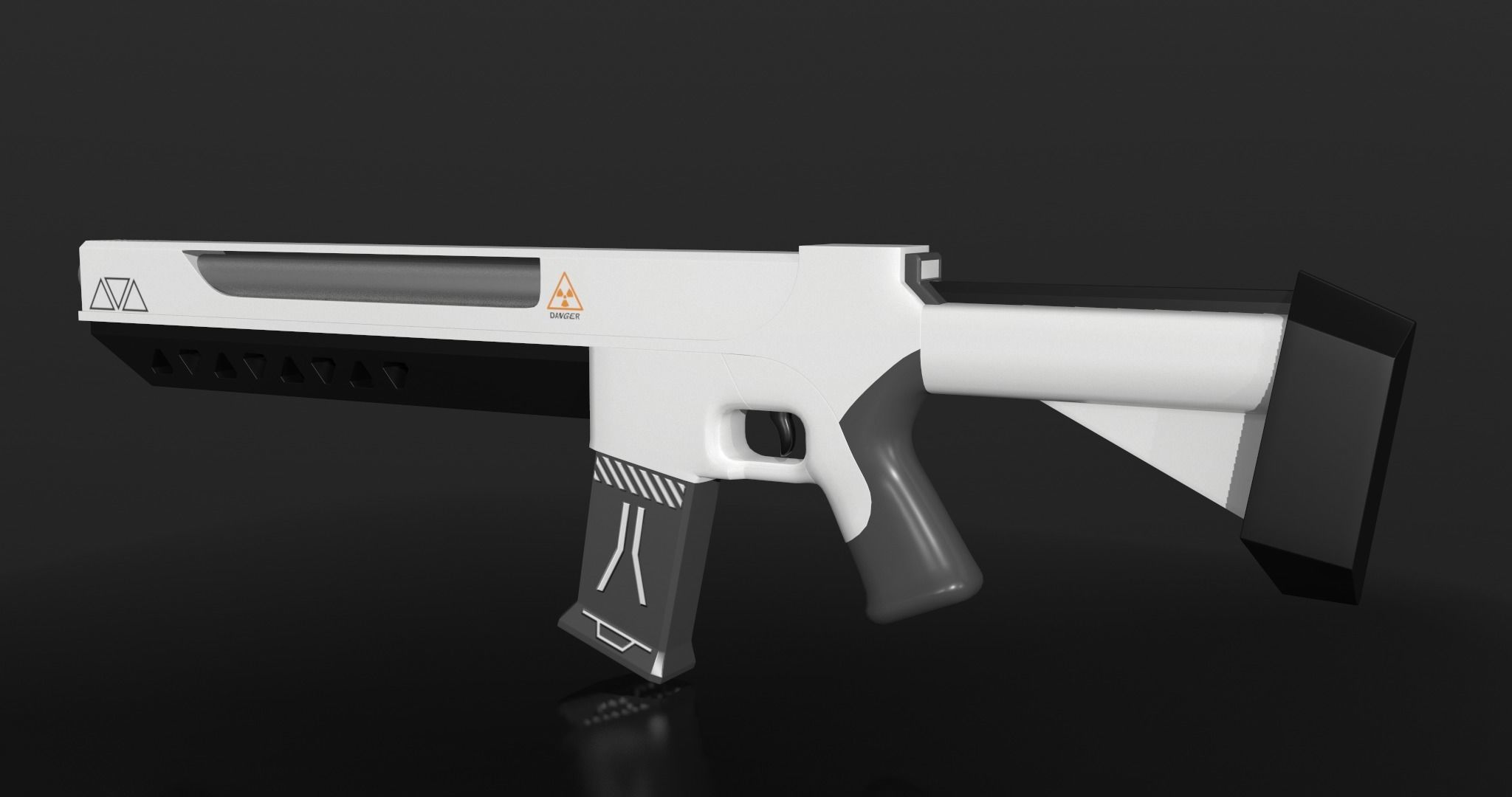 SCI-FI Rifle 3D model_3